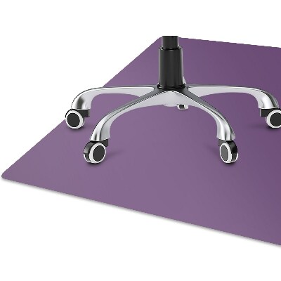 Alfombra silla ordenador Color oscuro púrpura