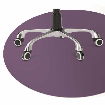 Alfombra silla ordenador Color oscuro púrpura