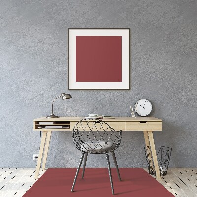 Alfombrilla para silla de escritorio Color rojo púrpura