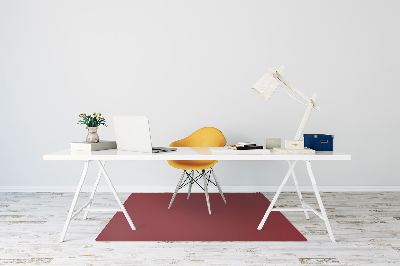 Alfombrilla para silla de escritorio Color rojo púrpura