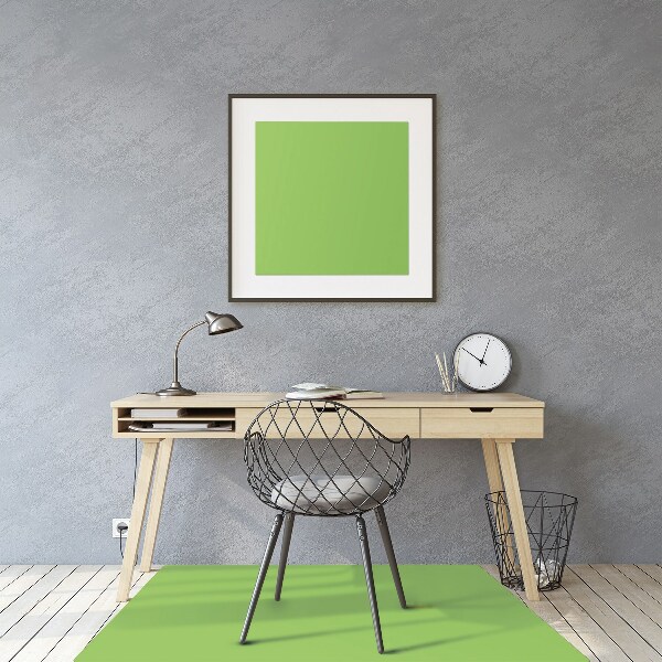 Alfombra para silla de escritorio Color verde pastel