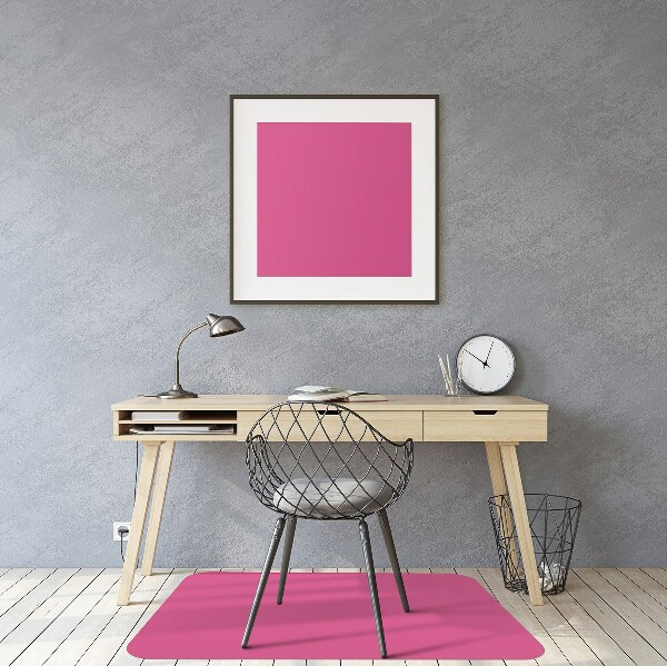 Alfombra para silla de escritorio Color rosa