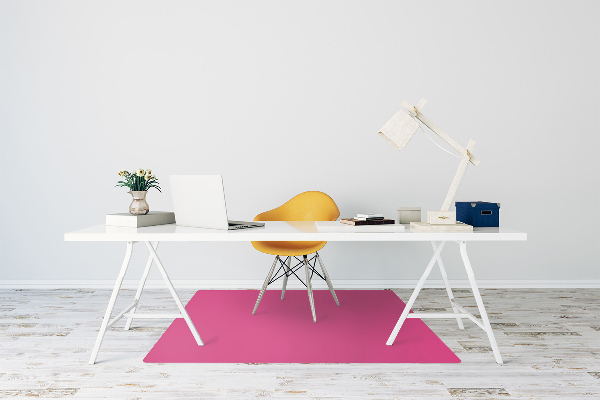 Alfombra para silla de escritorio Color rosa