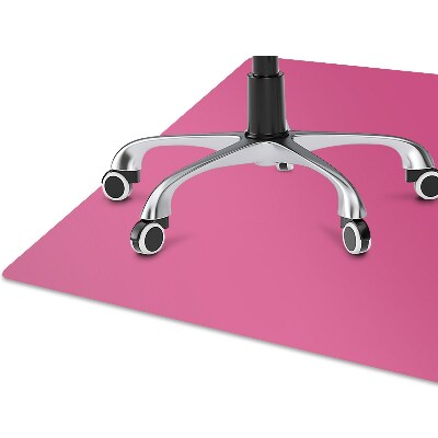 Alfombra para silla de escritorio Color rosa