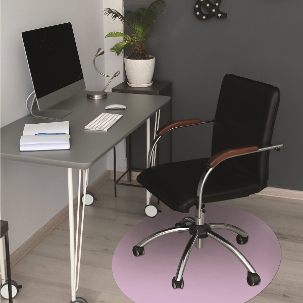 Alfombra para silla de escritorio Color lila
