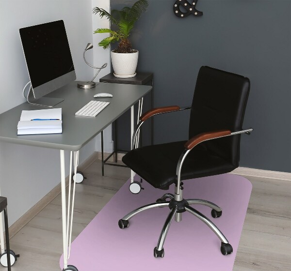 Alfombra para silla de escritorio Color lila