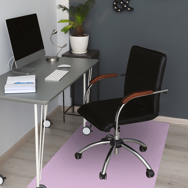 Alfombra para silla de escritorio Color lila