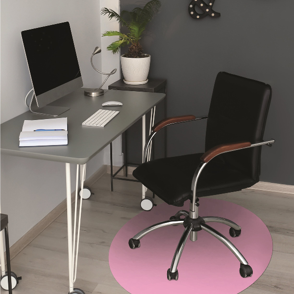 Alfombra silla escritorio Color rosa claro