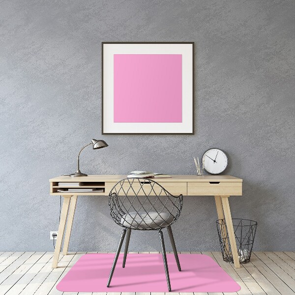 Alfombra silla escritorio Color rosa claro