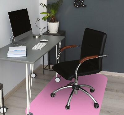 Alfombra silla escritorio Color rosa claro