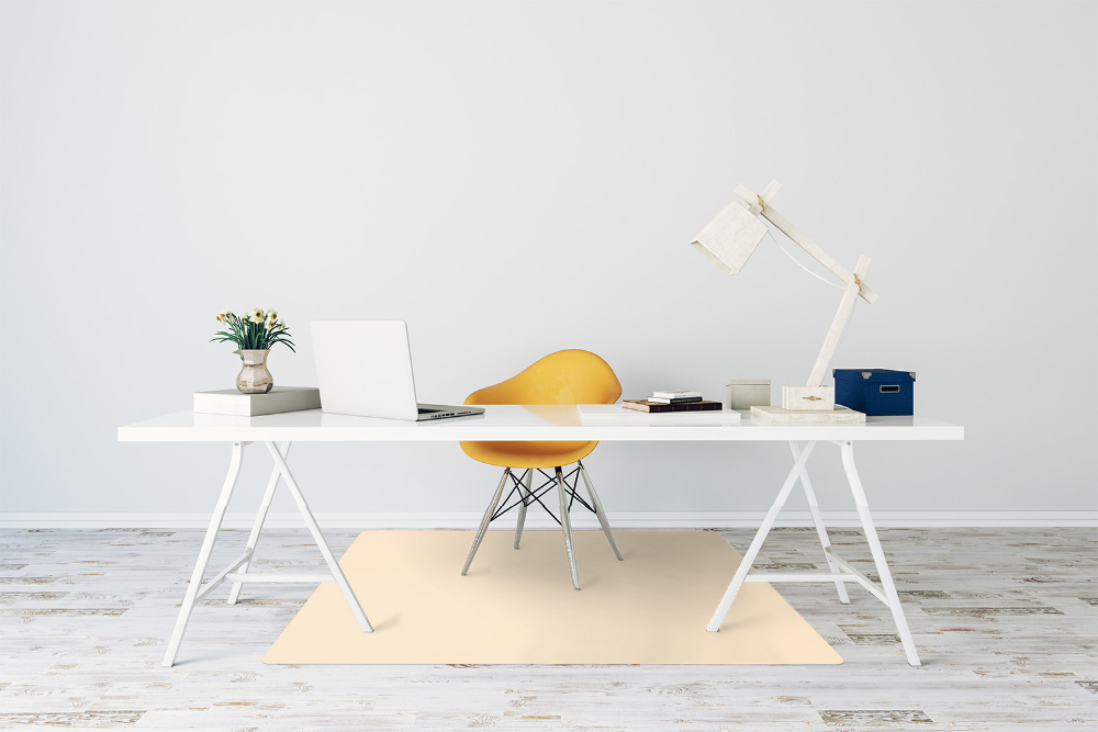 Alfombra silla escritorio Color beige 
