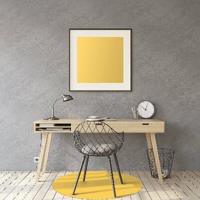 Alfombra silla ordenador Color amarillo claro