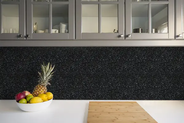 Losetas vinílicas Piso negro clásico