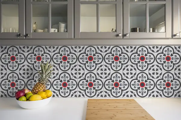 Baldosas vinílicas autoadhesivas Flores y motivos reales