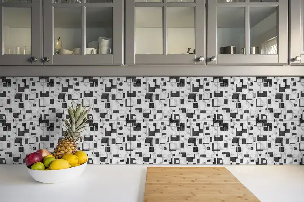Baldosas vinílicas autoadhesivas Mosaico en mármol