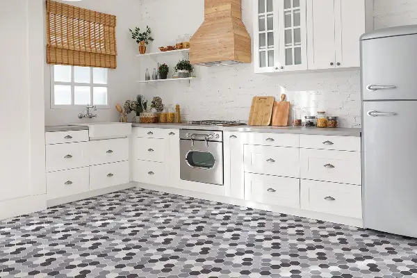 Azulejos vinílicos Hexágonos