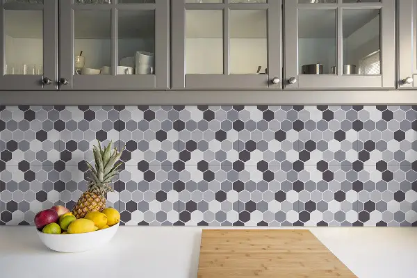 Azulejos vinílicos Hexágonos