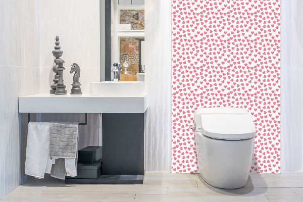 Revestimiento pared pvc Corazones