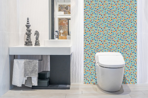 Revestimiento pared pvc Mosaico colorido