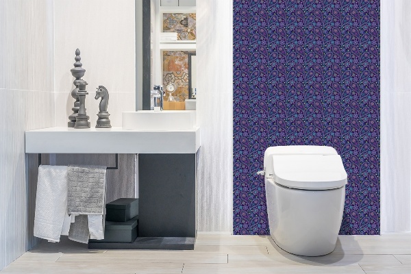 Revestimiento de pared de PVC Patrón de paisley