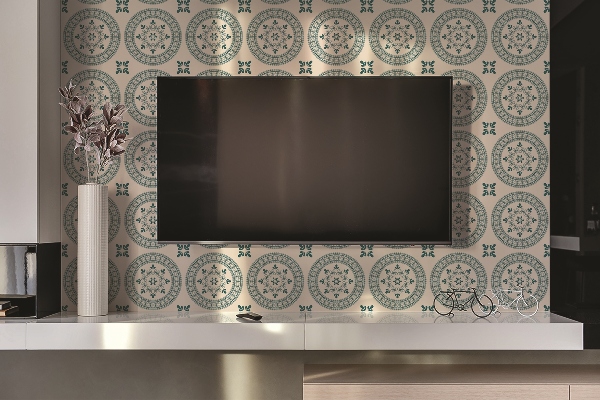 Revestimiento pared pvc Tema oriental