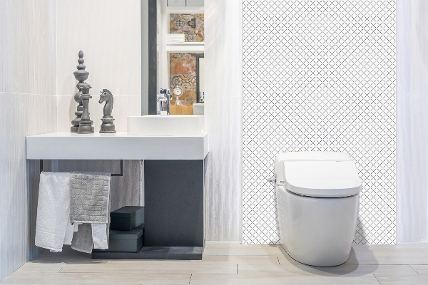 Revestimiento de pared de PVC Patrón minimalista