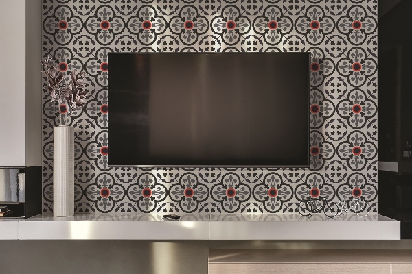 Panel pared pvc Flores y motivos reales