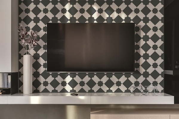Panel pared pvc Patrón geométrico