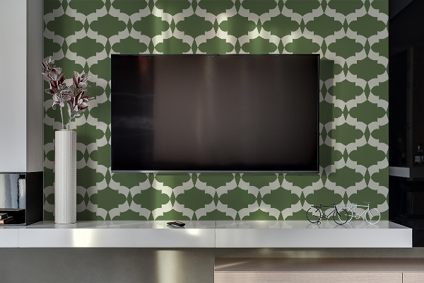 Panel pared pvc Abstracción oriental