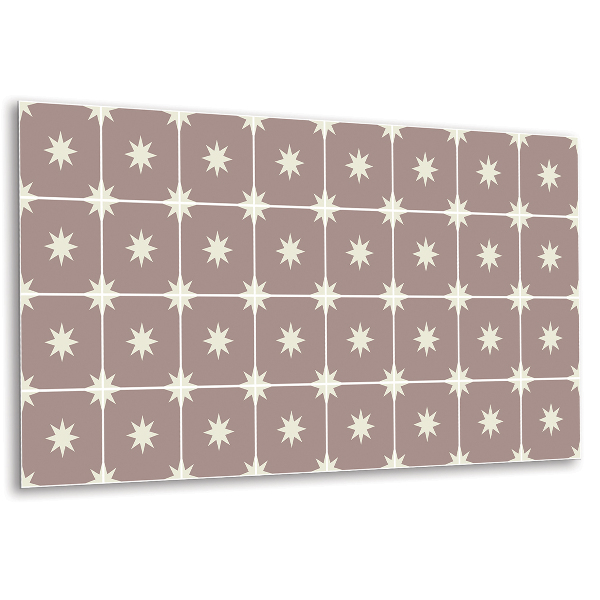 Revestimiento pared pvc Cuadrados y estrellas