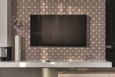 Revestimiento pared pvc Cuadrados y estrellas