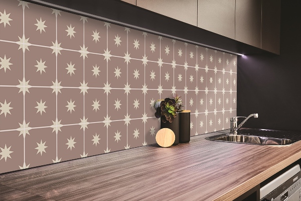 Revestimiento pared pvc Cuadrados y estrellas