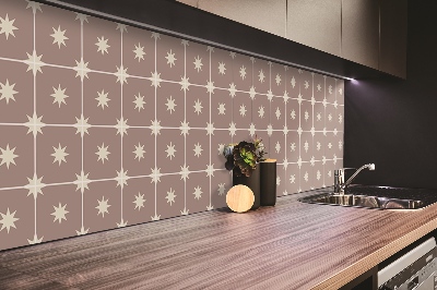 Revestimiento pared pvc Cuadrados y estrellas