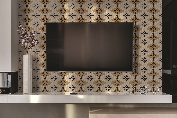 Panel pared pvc Patrón floral