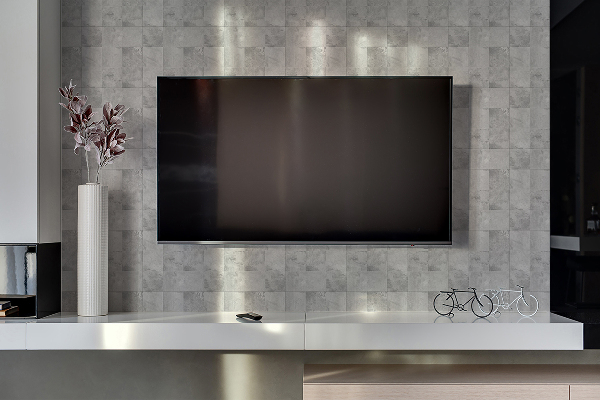 Revestimiento pared pvc Mosaico de concreto