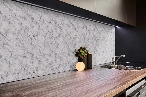 Revestimiento pared pvc Mármol gris