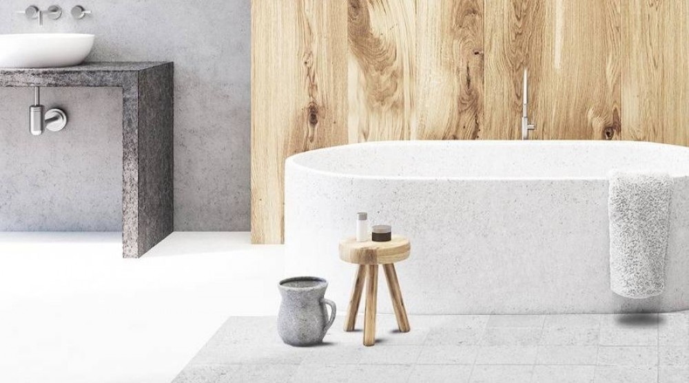 alfombras vinílicas para el baño