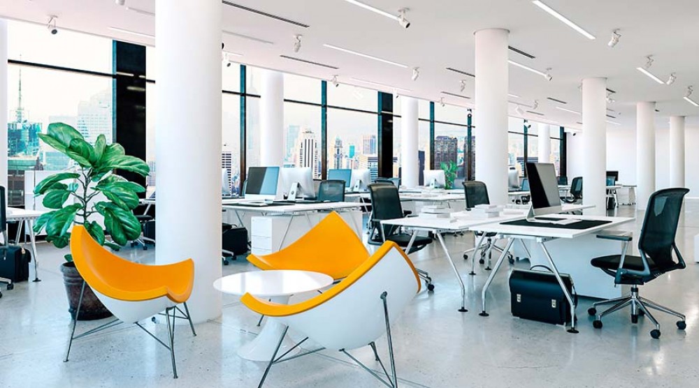 Equipamiento de oficina: muebles, equipos y accesorios.