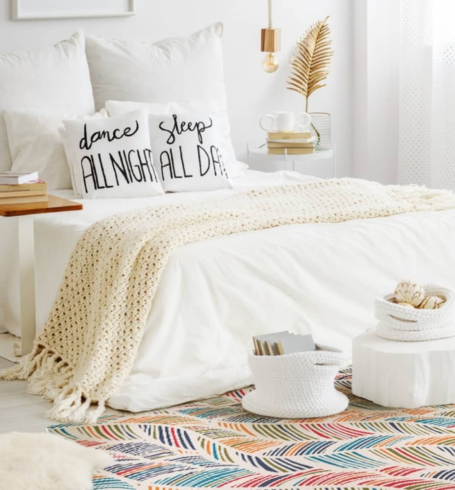 alfombra para el dormitorio